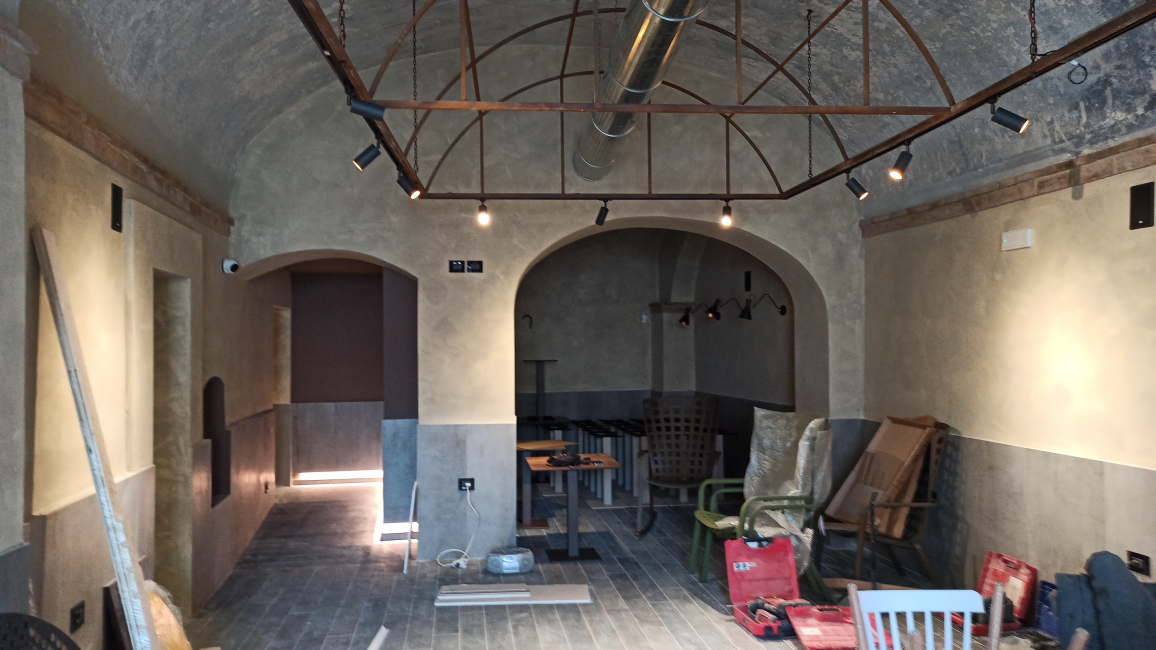 Restauro e risanamento conservativo di locali adibiti a ristorazione